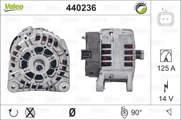 Valeo 440236 - Alternateur cwaw.fr