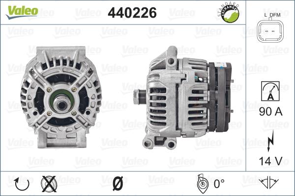 Valeo 440226 - Alternateur cwaw.fr