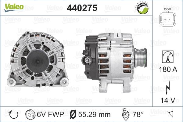 Valeo 440275 - Alternateur cwaw.fr