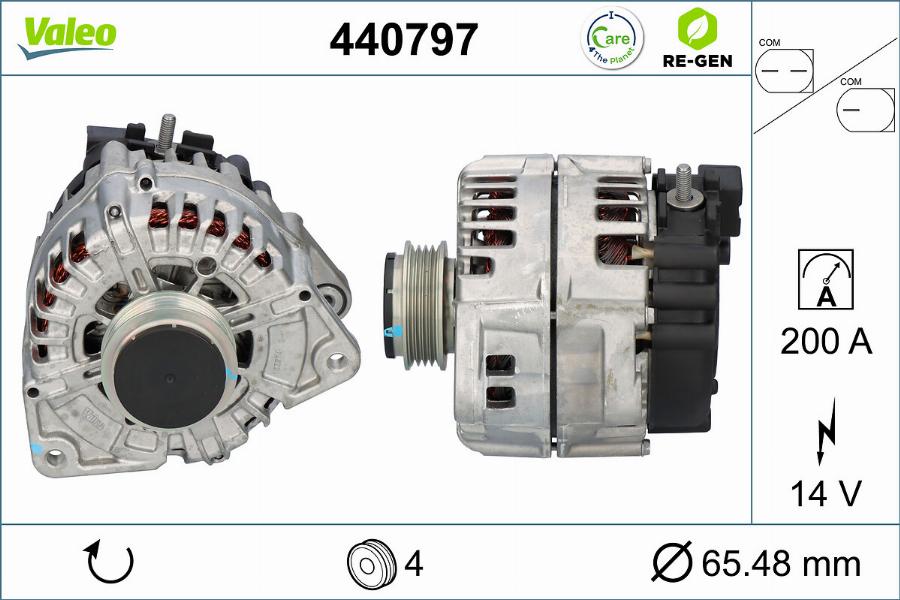 Valeo 440797 - Alternateur cwaw.fr