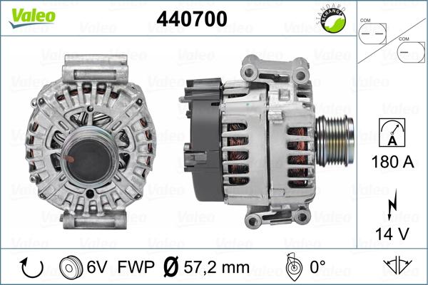 Valeo 440700 - Alternateur cwaw.fr