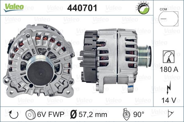 Valeo 440701 - Alternateur cwaw.fr