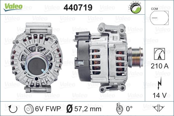 Valeo 440719 - Alternateur cwaw.fr