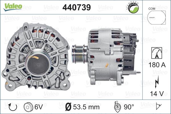 Valeo 440739 - Alternateur cwaw.fr