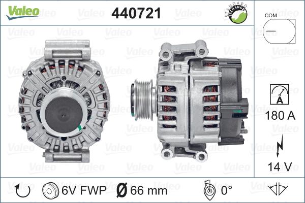 Valeo 440721 - Alternateur cwaw.fr