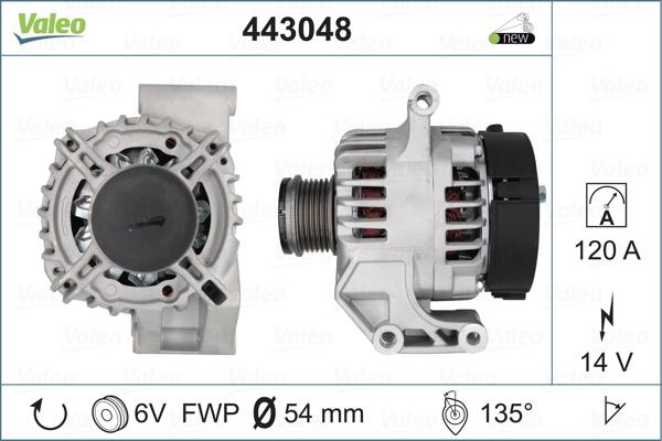 Valeo 443048 - Alternateur cwaw.fr