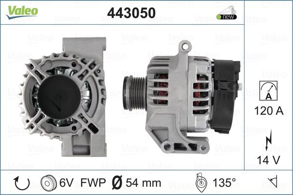 Valeo 443050 - Alternateur cwaw.fr