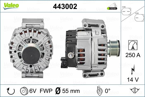 Valeo 443002 - Alternateur cwaw.fr