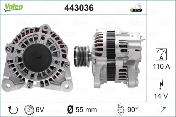 Valeo 443036 - Alternateur cwaw.fr