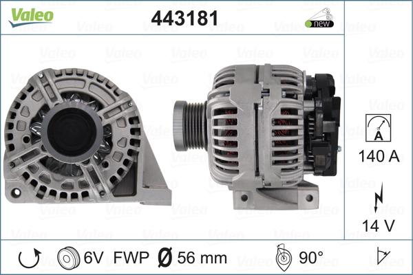 Valeo 443181 - Alternateur cwaw.fr