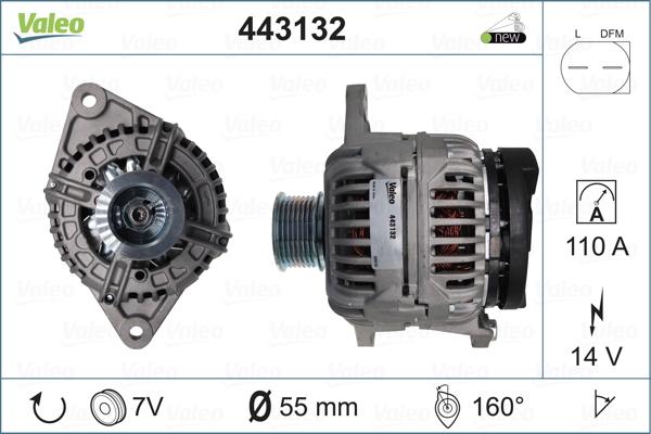 Valeo 443132 - Alternateur cwaw.fr