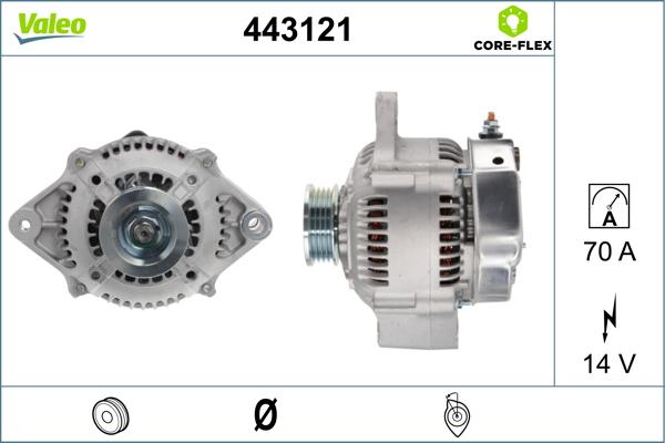 Valeo 443121 - Alternateur cwaw.fr