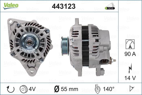 Valeo 443123 - Alternateur cwaw.fr