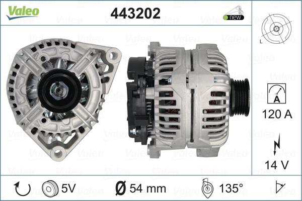 Valeo 443202 - Alternateur cwaw.fr