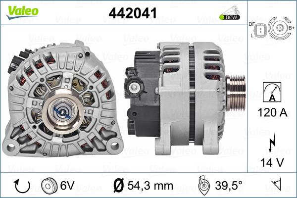 Valeo 442041 - Alternateur cwaw.fr