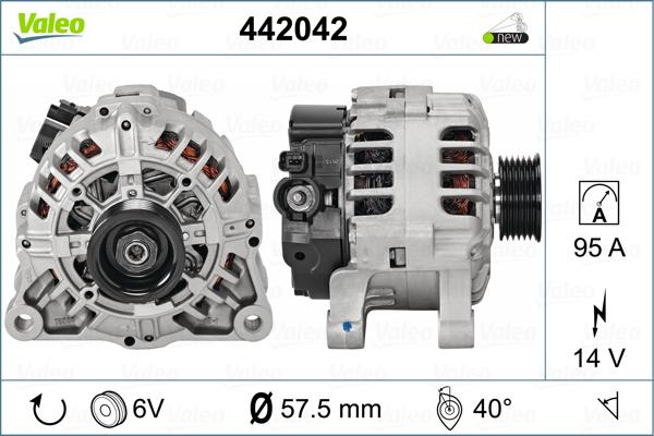 Valeo 442042 - Alternateur cwaw.fr