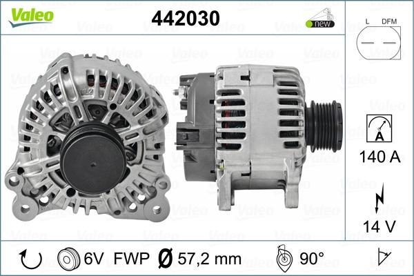 Valeo 442030 - Alternateur cwaw.fr