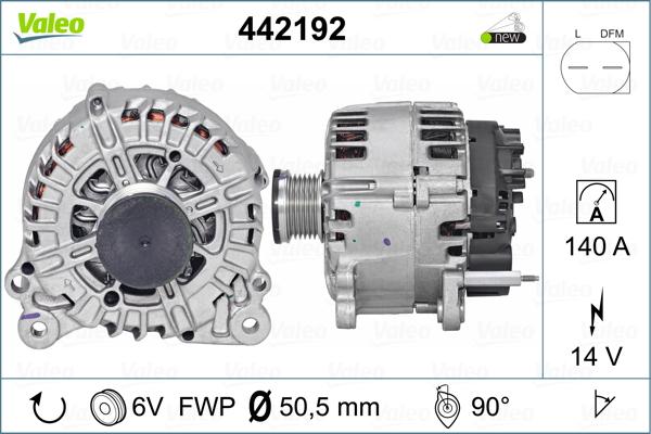 Valeo 442192 - Alternateur cwaw.fr