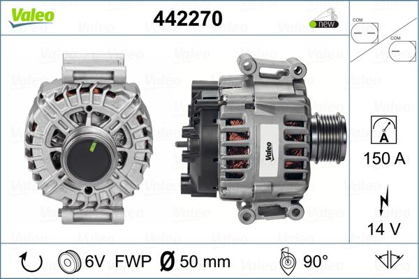 Valeo 442270 - Alternateur cwaw.fr