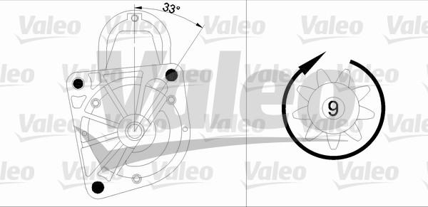 Valeo 455958 - Démarreur cwaw.fr