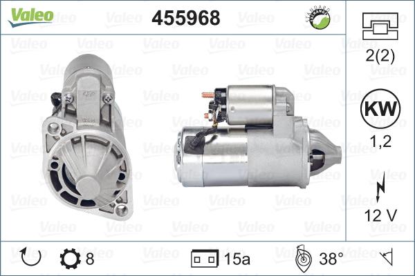 Valeo 455968 - Démarreur cwaw.fr