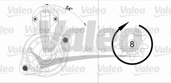 Valeo 455963 - Démarreur cwaw.fr