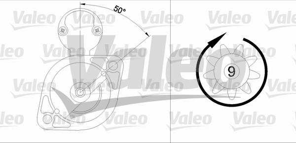 Valeo 455908 - Démarreur cwaw.fr