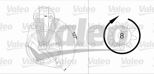 Valeo 455907 - Démarreur cwaw.fr