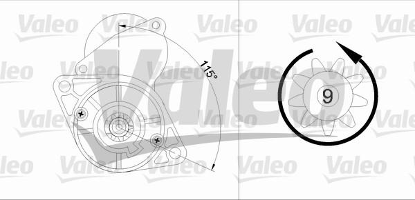 Valeo 455919 - Démarreur cwaw.fr