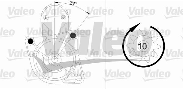 Valeo 455915 - Démarreur cwaw.fr