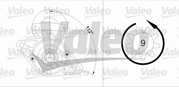 Valeo 455916 - Démarreur cwaw.fr