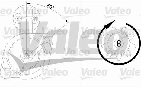 Valeo 455910 - Démarreur cwaw.fr