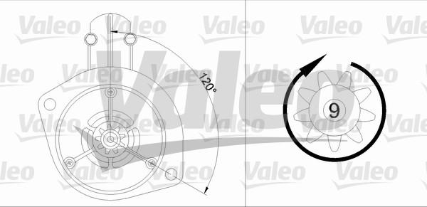 Valeo 455911 - Démarreur cwaw.fr