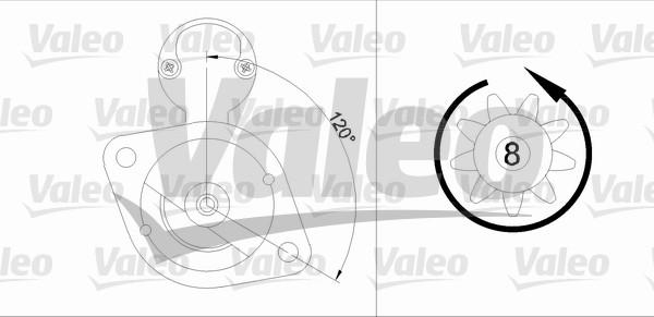 Valeo 455917 - Démarreur cwaw.fr