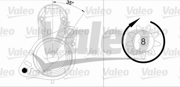 Valeo 455984 - Démarreur cwaw.fr