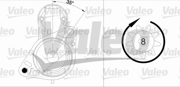 Valeo 455985 - Démarreur cwaw.fr