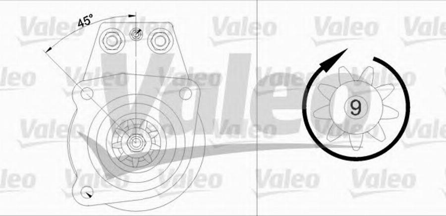 Valeo 455926 - Démarreur cwaw.fr