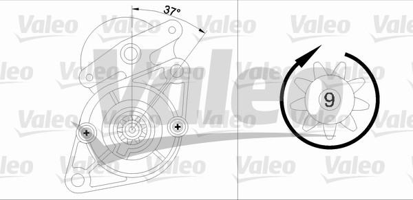 Valeo 455921 - Démarreur cwaw.fr