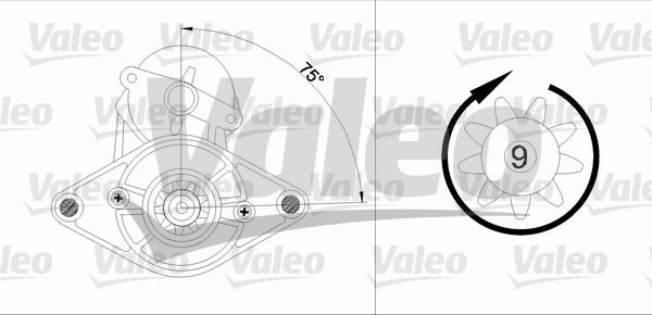 Valeo 455923 - Démarreur cwaw.fr