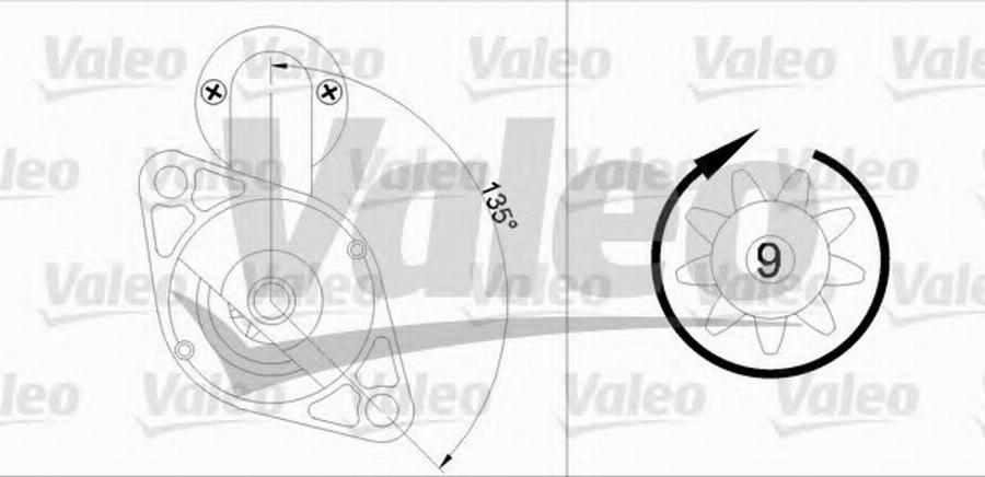 Valeo 455922 - Démarreur cwaw.fr