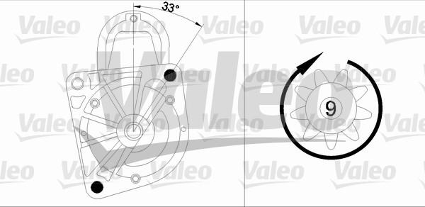 Valeo 455975 - Démarreur cwaw.fr