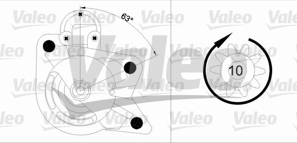 Valeo 455978 - Démarreur cwaw.fr