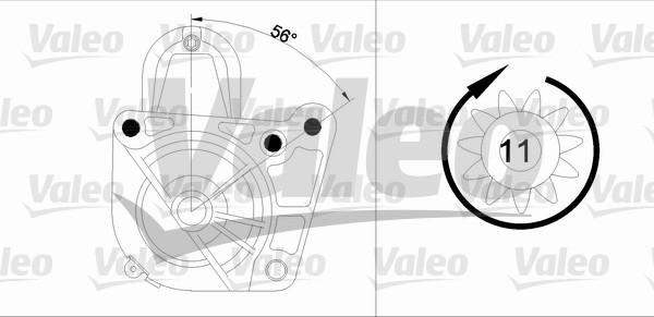 Valeo 455972 - Démarreur cwaw.fr