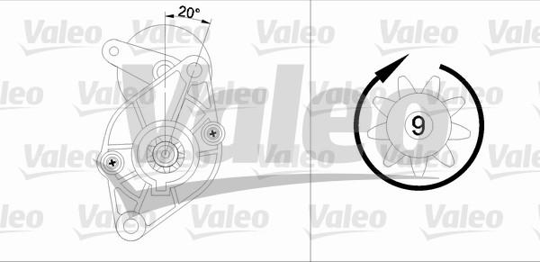 Valeo 455594 - Démarreur cwaw.fr