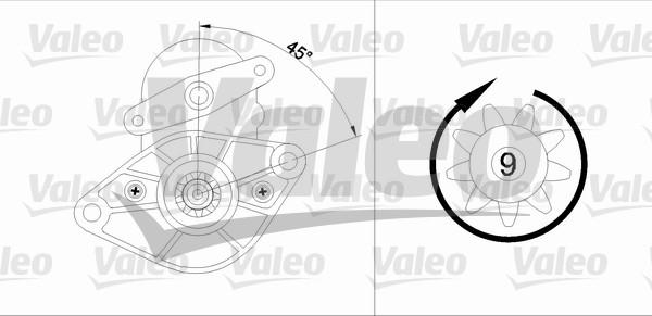 Valeo 455591 - Démarreur cwaw.fr