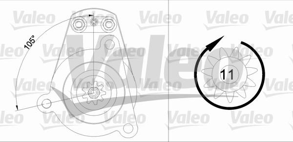 Valeo 455541 - Démarreur cwaw.fr