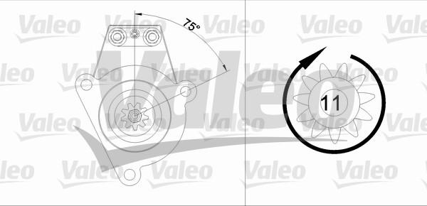 Valeo 455542 - Démarreur cwaw.fr