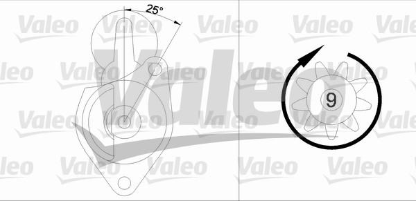 Valeo 455564 - Démarreur cwaw.fr