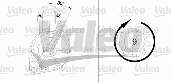 Valeo 455566 - Démarreur cwaw.fr