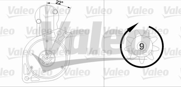 Valeo 455567 - Démarreur cwaw.fr